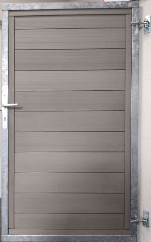 Stalen poortframe 175x110 cm KOKER 50 vaste maat  OP=OP ~