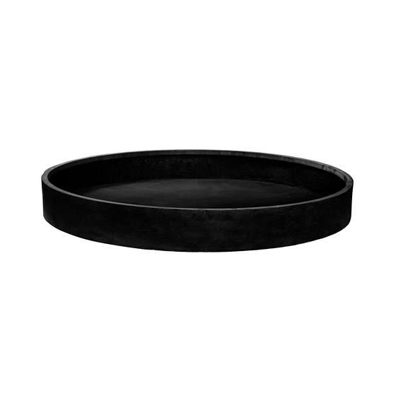 Pottery Pots plantenbak Max Low M Black hoogte: 10 diameter: 50~