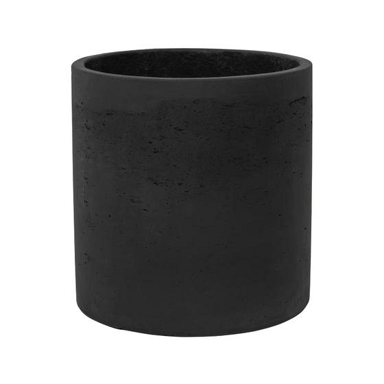 Pottery Pots plantenbak Puk S Black Washed (øxh) 15x15 cm. ~