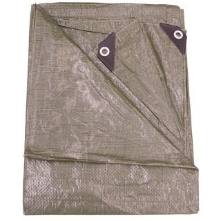 Dekzeil 90gr/m2  - 6 x 10 m, groen ~