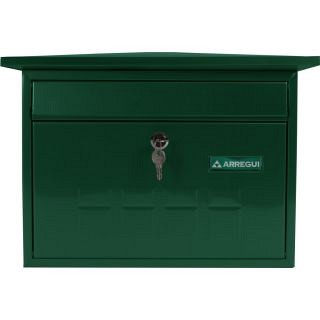 Brievenbus deco groen ~