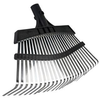 Gazonhark metaal/kunststof 25 tands ~