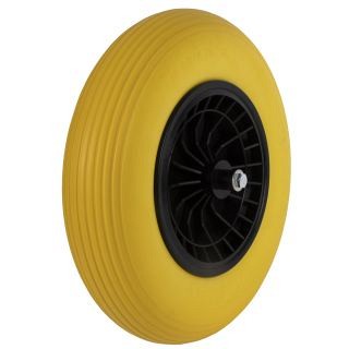 Kruiwagenwiel kunststof anti-lek ~