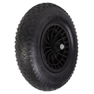 Kruiwagenwiel compleet ~