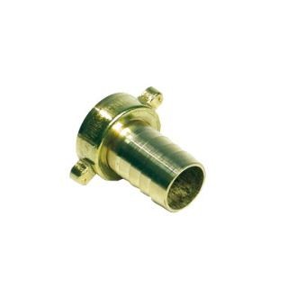 Kraankoppeling met inwendige draad 3/4" en slangtule Ø 18-23 mm messing - in blister ~