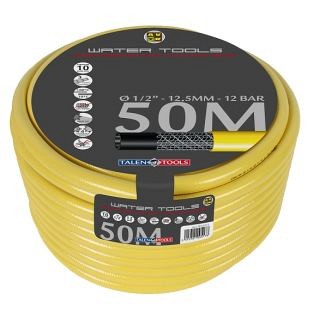 Getricoteerde gele slang, high twist resistant system "5/8""  -  25 M" ~