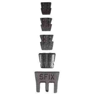 Hamerwig 4 stuks op kaart ~