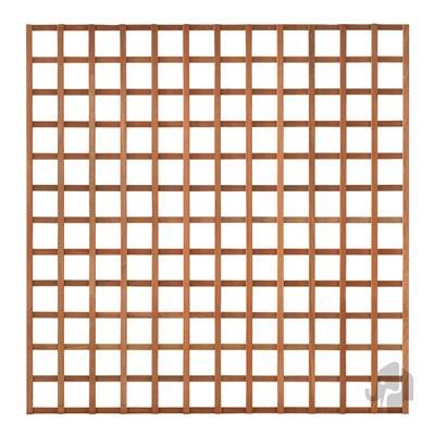 Almendrillo FSC trellis recht 1770x1800mm RVS bc > ~