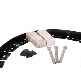 Orlando bric-edg 229x5,1 cm. flexibel (incl. 36 pennen en 12 H-clips) ~