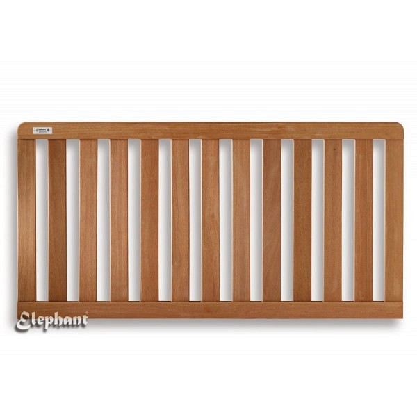 Bangkirai tuinpoort "Luxe" recht 36x1000x900mm RVS ~