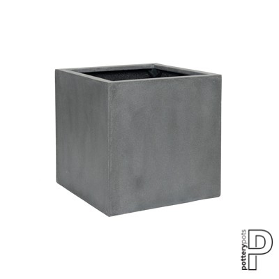 Pottery Pots plantenbak Block L Grey hoogte: 50 diameter: 50 (50x50x50 Grey)~