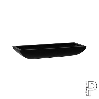 Pottery Pots plantenbak Pandora M Black hoogte: 10 diameter: 64x24~