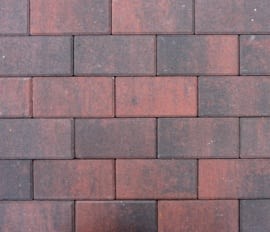 GeoBasic Rood zwart klinkerformaat ~