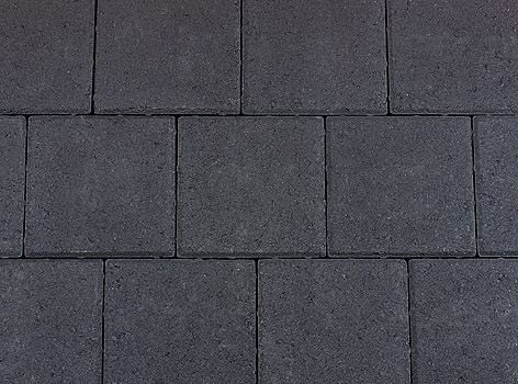 Basic dubbelklinker antraciet 21x21x8 cm. ~