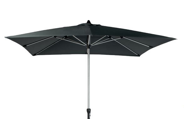 Zuma Stokparasol donker grijs 300x300 cm ~