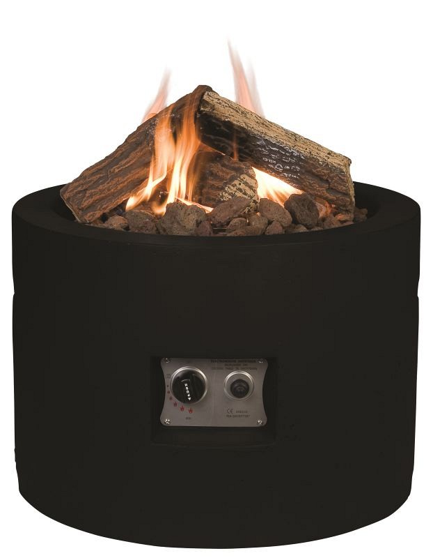 Rond zwart 61x61x42cm~