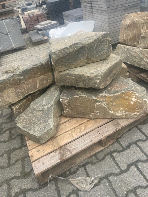 Ardenner Grès Stapelsteen 10-100kg los gestort ~