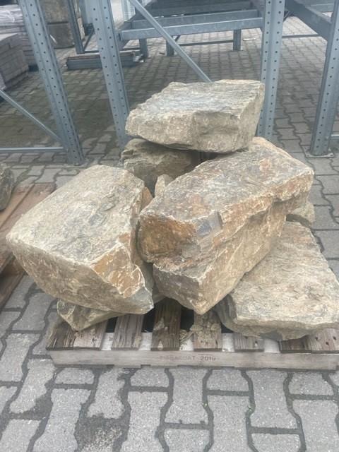 Ardenner Grès Stapelsteen 10-100kg los gestort ~