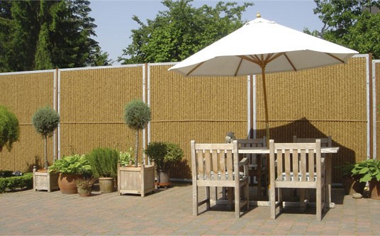 Kokowall STANDAARD tuinscherm ø32mm 180x180 BxH (let op deeltransport leverancier) ~