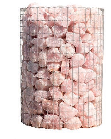 Half-edelsteen Rozenkwarts brokken ca. 1,5 kg. ST prijs ~