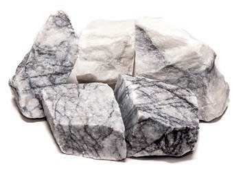 Half-Edelsteen Purple ca. 1,5 kg (paars-wit-grijs) ~