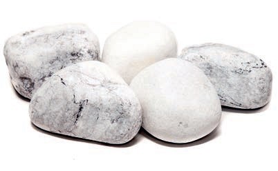 Half-Edelsteen Purple getrommeld ca. 1,5 kg (paars-wit-grijs) ~