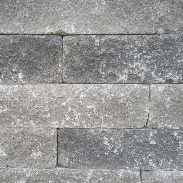 Rockwall XL Stone Grey getrommeld 60x15x15 cm. ~