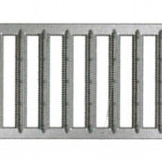 ACO (los) sleufrooster zwart kunststof 100cm met microgrip ~