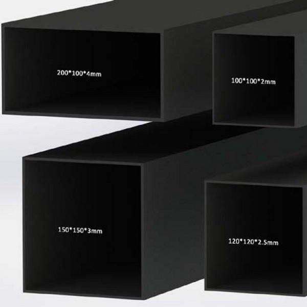 Luxxout pergola staander tot 3 mtr. profiel 100x100x2 mm. Kleur: RAL collectie ~