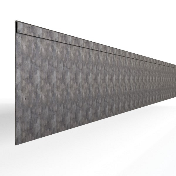 Verzinkte kantopsluiting Single