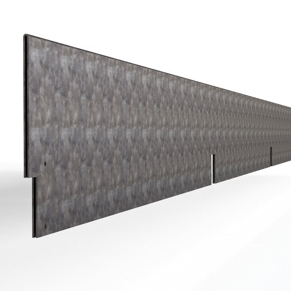 Verzinkte kantopsluiting Double