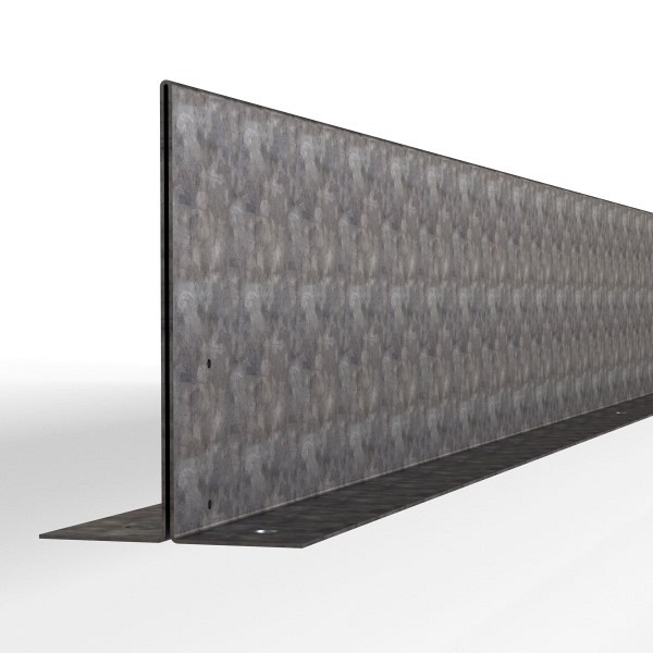 Verzinkte kantopsluiting Double met voet