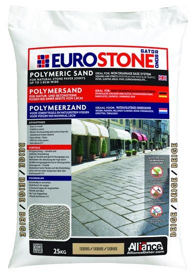 Alliance Gator EuroStone antraciet zak 25 kg. ~