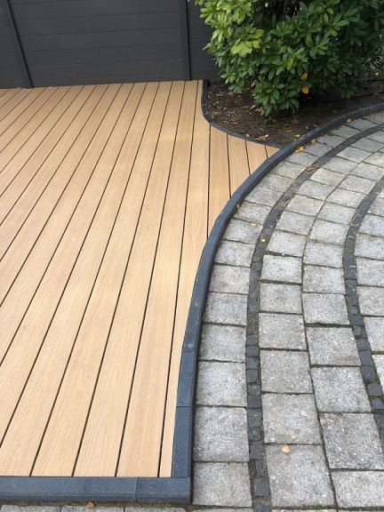 WPC 22,5x210 mm. L=300 cm. Fiberdeck Premium RHK Cedar ~