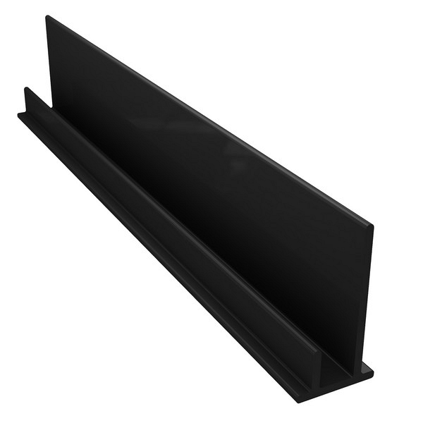 Startprofiel Zwart 3mtr ~
