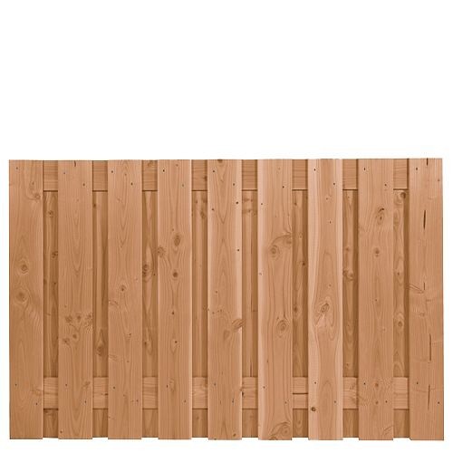 Scherm Coloured Wood Ruw 19 planks 130x180 ~