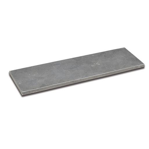 Spotted Bluestone afdekplaat gezoet hoek 50x40x5 cm. ~