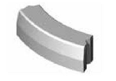 TROB 18/20x20x78,5 2u grijs vis ~