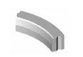 TROB 18/20x20x78,5 0,50i grijs vis ~