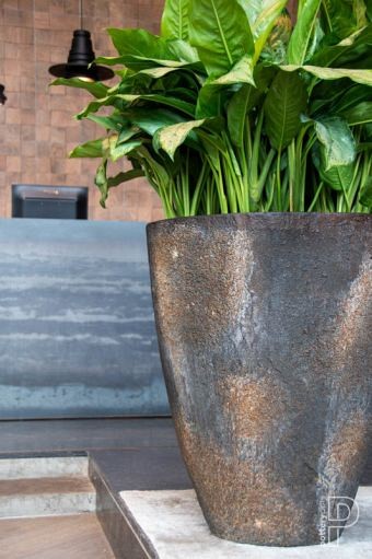 Pottery Pots plantenbak Oscar XL Imperial Brown ø72x105 cm ~