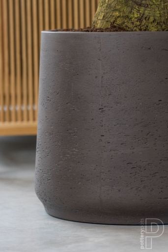Pottery Pots plantenbak Patt L Black Washed hoogte: 165 diameter: 20~