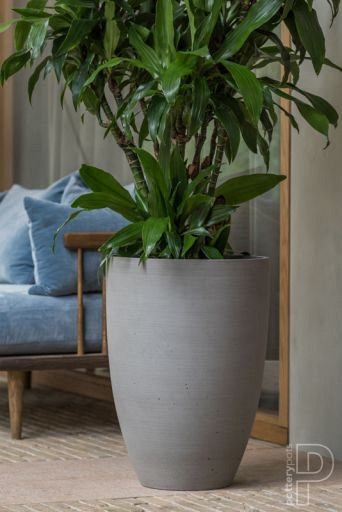 Pottery Pots plantenbak Ben L Grey hoogte: 55 diameter: 40~