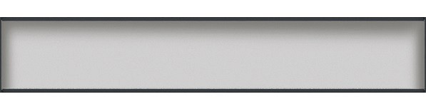Boston matglas 177x30x0,8 cm. incl. aluminium trims ~