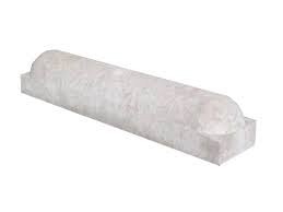 Stootband 20x18x94 cm 2x rond grijs~