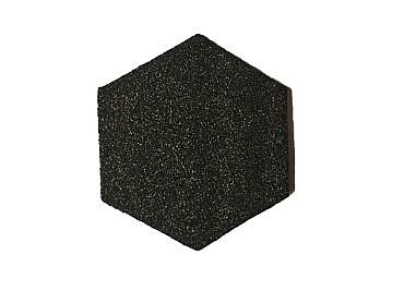 Zachte plakzegel zeskant 200x4 ~