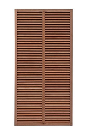 Keruing Premium trellis 25 Louvre 90x180 cm. ~