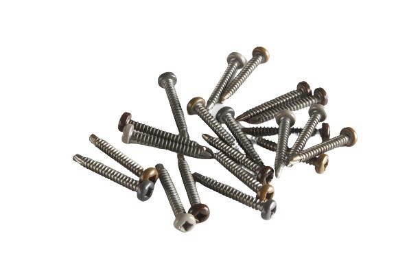 Schroef WEO35 Light Grey tx 4,2x38mm 100 schr./doosje +bit torx rvs ~