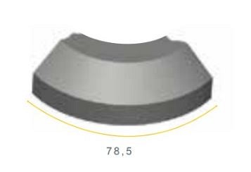 RWSB 11,5/22,5x20x78,5 12u grijs vis ~