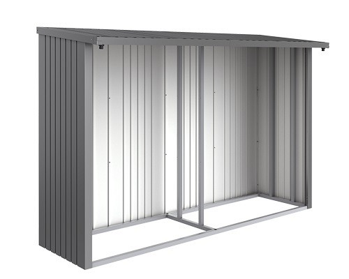 Achterwand voor WS 300 kwartsgrijs metallic ~