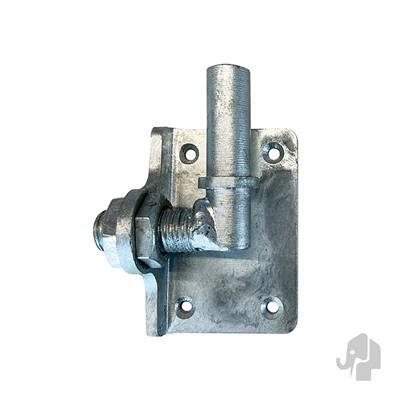RVS verstelbare duimen t.b.v. tuindeur Forte/Modular/Mix&Match [zilver] 2st/set ~